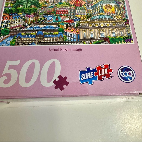 NWT. Under the Paris Sky 500 Piece Puzzle. - Picture 2 of 9